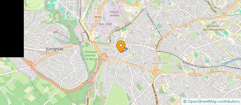 localisation de l'entreprise A.I.R. ART IMAGES ET RECHERCHE à MONTPELLIER