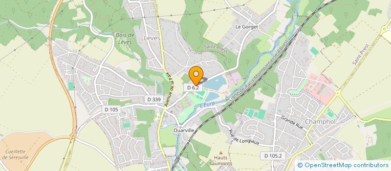 localisation de l'entreprise A.I.R DRIVER à LEVES