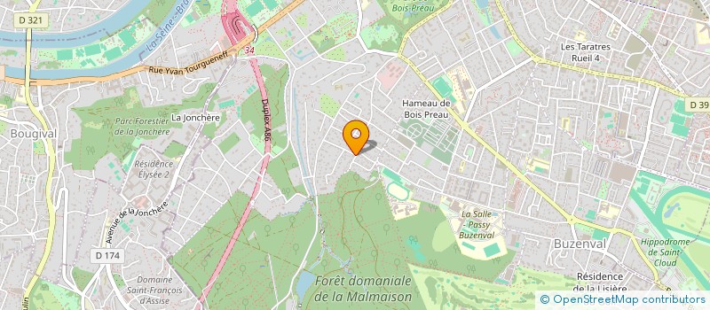 localisation de l'entreprise A.I.R.E. à RUEIL-MALMAISON