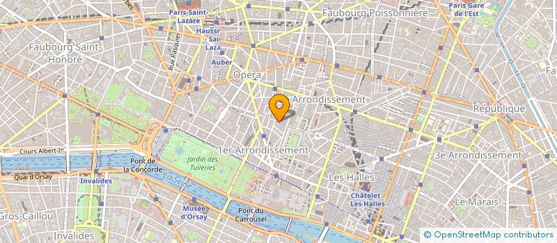 localisation de l'entreprise A I R F L E X  PARIS