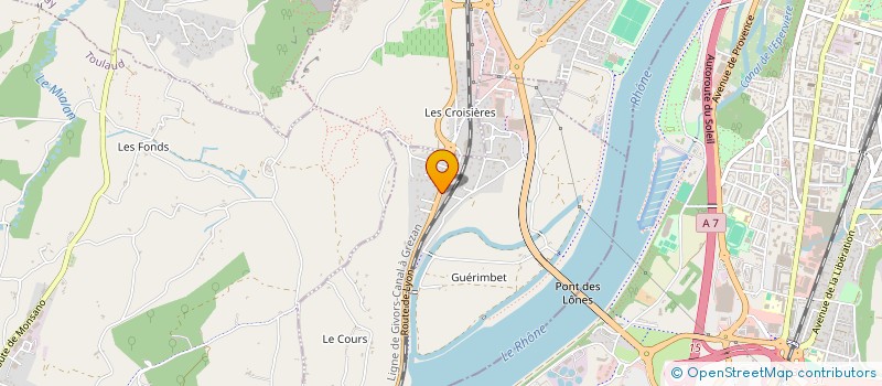 localisation de l'entreprise A.I.R. INFORMATIQUE  SOYONS