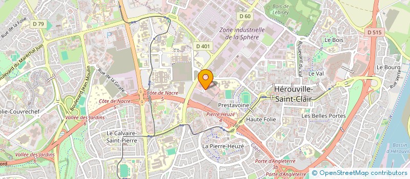 localisation de l'entreprise A.I.R. PARTENAIRE SANTE à CAEN