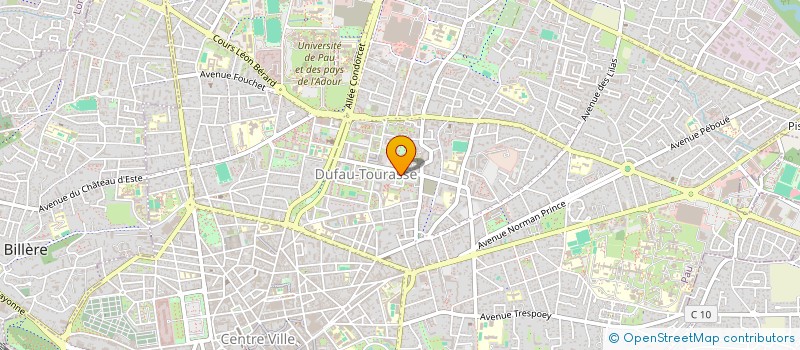 localisation de l'entreprise A.I.S. à PAU