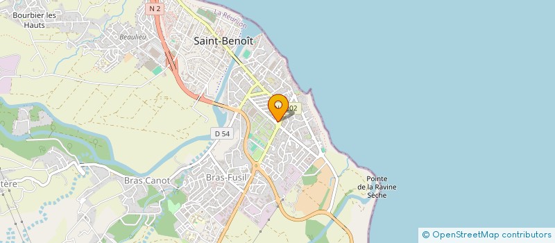 localisation de l'entreprise A.I.S.E. à SAINT-BENOIT