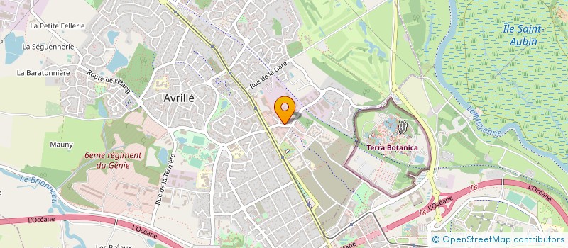 localisation de l'entreprise A.I.SARL à AVRILLE