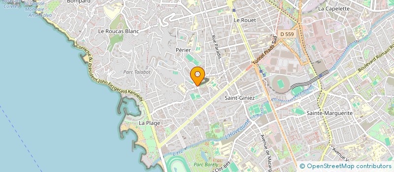 localisation de l'entreprise A IMMOBILIER à MARSEILLE
