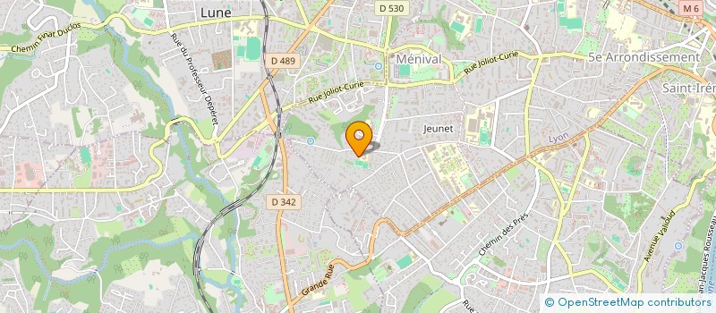 localisation de l'entreprise A+ IMMOBILIER  LYON