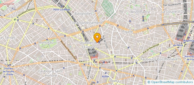 localisation de l'entreprise A.INTERNATIONAL  PARIS