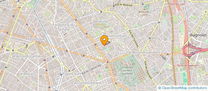 localisation de l'entreprise A+ INVEST  PARIS