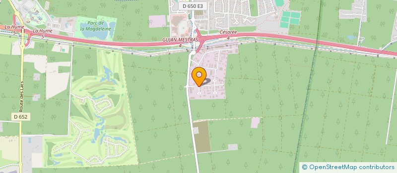 localisation de l'entreprise A + ISOLATION à GUJAN-MESTRAS