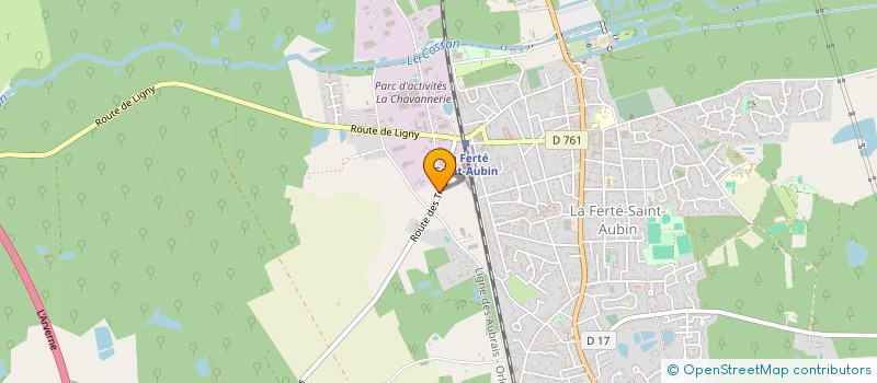 localisation de l'entreprise A-ITS à LA FERTE-SAINT-AUBIN