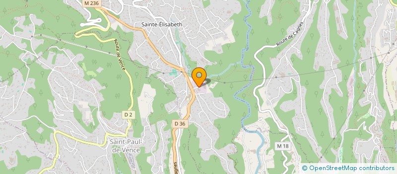 localisation de l'entreprise A-J  VENCE