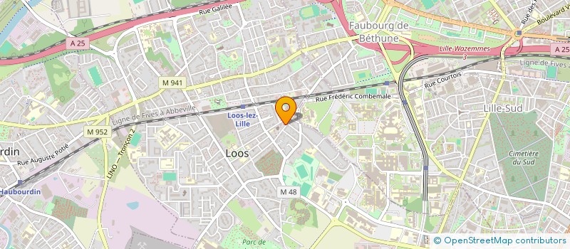 localisation de l'entreprise A.J  LOOS