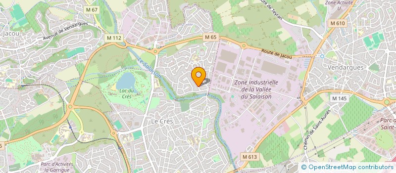 localisation de l'entreprise A J  TEYRAN