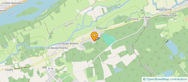 localisation de l'entreprise A&J  HUISMES