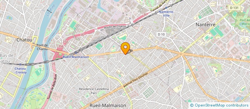 localisation de l'entreprise A.J.A.22 à RUEIL-MALMAISON
