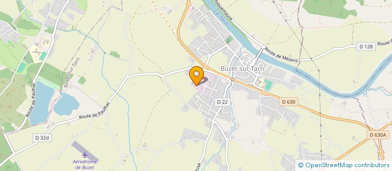localisation de l'entreprise A.J.A.JARDINS ET ESPACES VERTS à BUZET-SUR-TARN