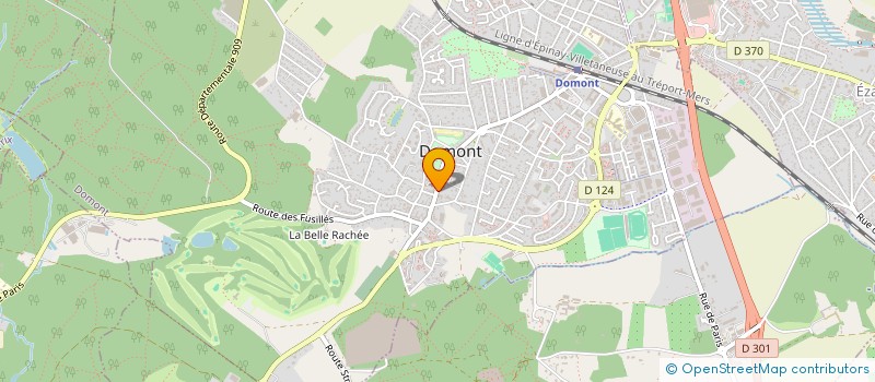 localisation de l'entreprise A.J ASCENSEUR à LE BLANC MESNIL