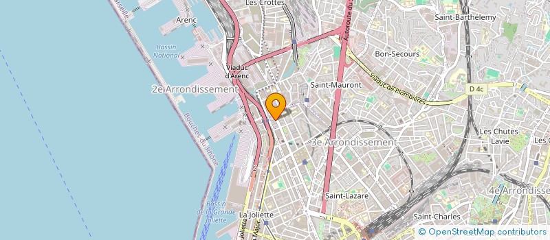 localisation de l'entreprise A&J BEYOND  MARSEILLE