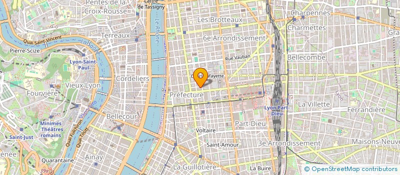 localisation de l'entreprise A&J BURTIN CONSEIL  LYON