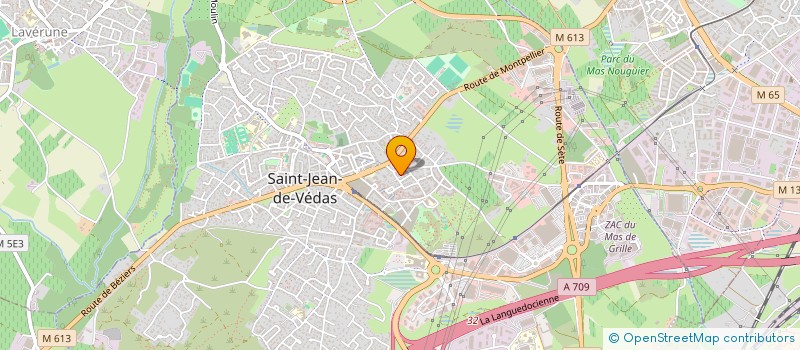 localisation de l'entreprise A&J COLLAB' à SAINT-JEAN-DE-VEDAS