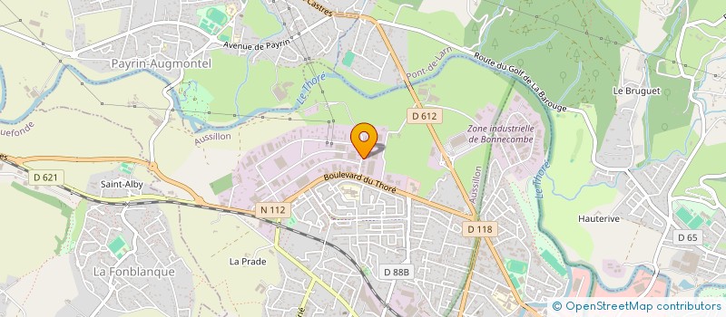 localisation de l'entreprise A.J. CONSTRUCTIONS à AUSSILLON