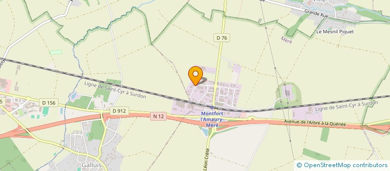 localisation de l'entreprise A&J CORPORATE  MERE