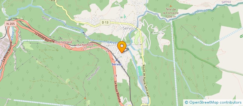 localisation de l'entreprise A&J ENERGY  LES HOUCHES