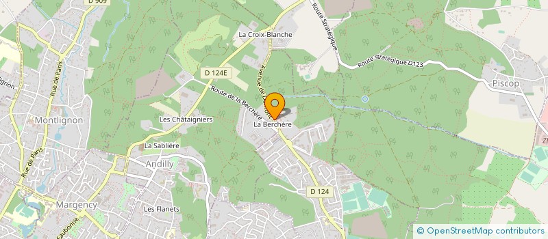 localisation de l'entreprise A.J.I.T à EVRY-COURCOURONNES