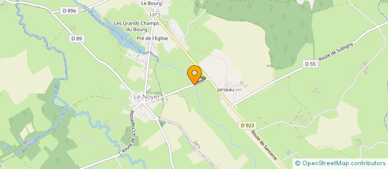 localisation de l'entreprise A&J IMMOBILIER  JARS