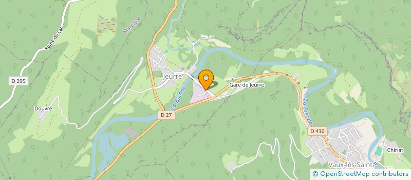 localisation de l'entreprise A&J INVESTISSEMENT  JEURRE