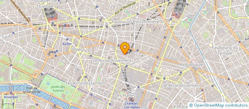 localisation de l'entreprise A J M  PARIS