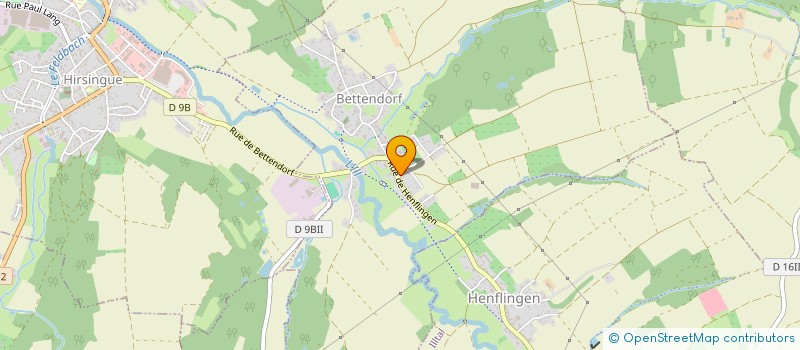 localisation de l'entreprise A.J.M  BETTENDORF