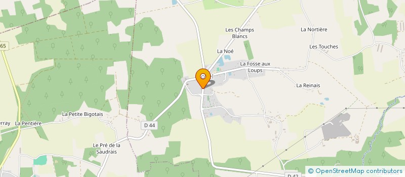 localisation de l'entreprise A.J.M. ENTREPRISES DE FREITAS à BOVEL