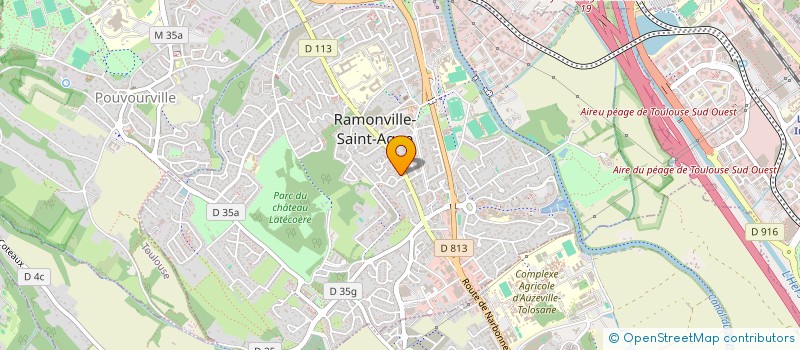 localisation de l'entreprise A&J PARCE QUE C'EST TOI  RAMONVILLE-SAINT-AGNE