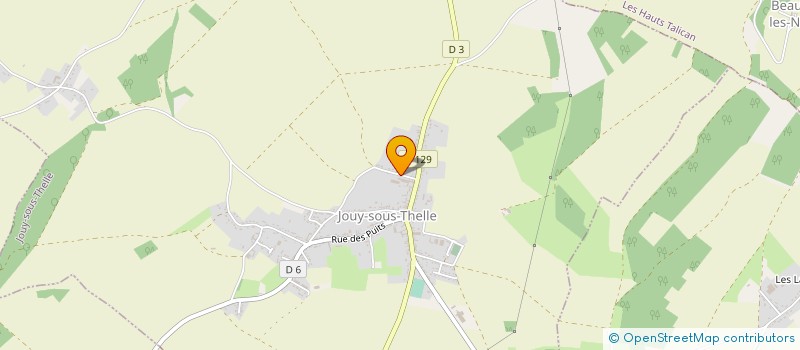 localisation de l'entreprise A.J.R.2.E  JOUY-SOUS-THELLE