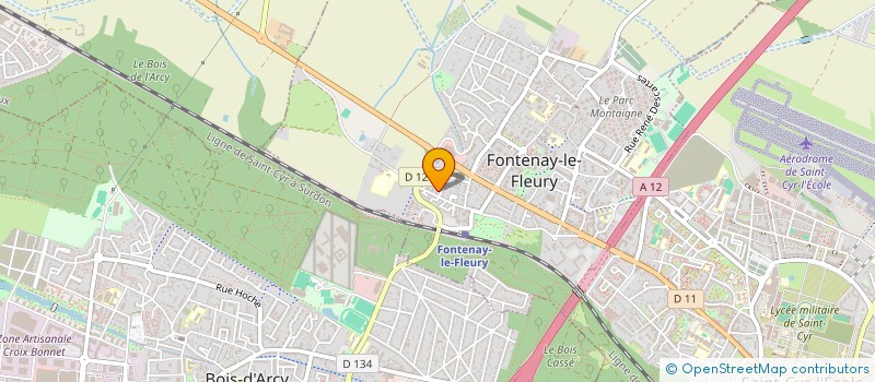 localisation de l'entreprise A.J. SERVICES + à FONTENAY-LE-FLEURY