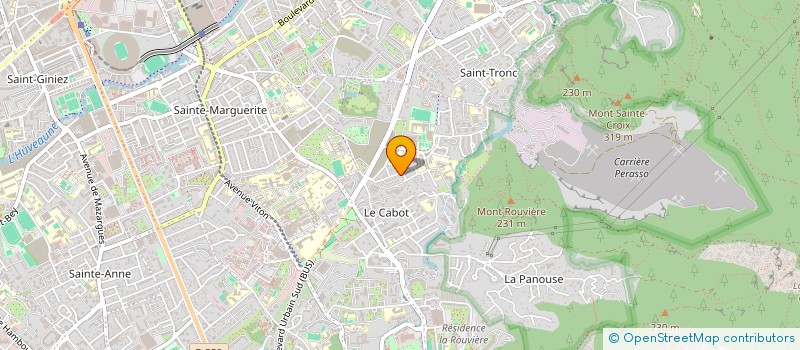 localisation de l'entreprise A J SPORT à MARSEILLE