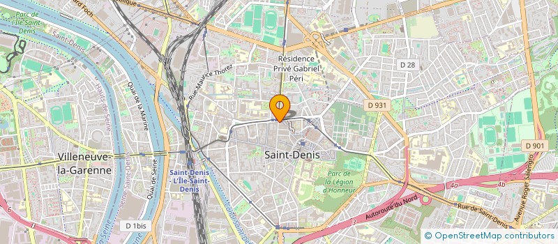 localisation de l'entreprise A J TECK à SAINT-DENIS