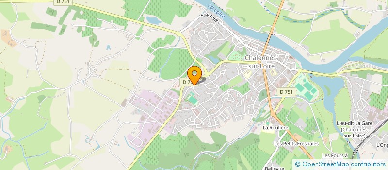 localisation de l'entreprise A&J TP à MAUGES-SUR-LOIRE