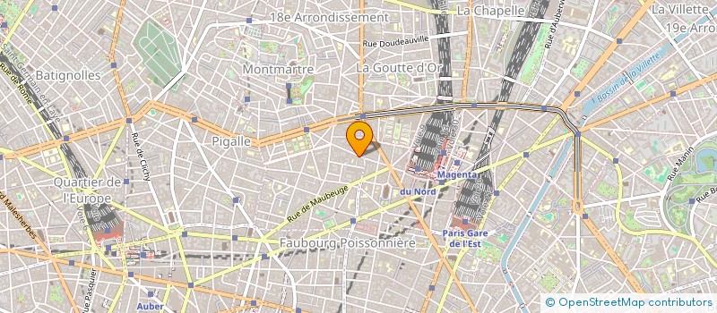 localisation de l'entreprise A.J VOYAGES  PARIS