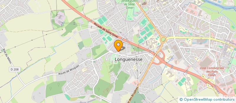localisation de l'entreprise A.J.Y. SERVICES à LONGUENESSE