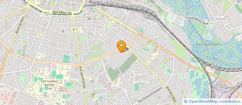 localisation de l'entreprise A JAMAIS LES PREMIERS à AMIENS