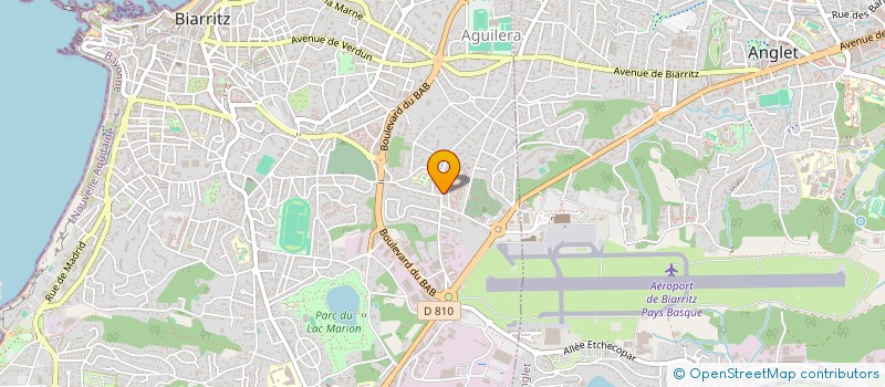 localisation de l'entreprise A.K.A GAMES  BIARRITZ