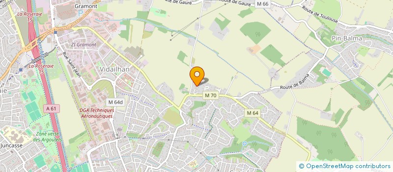 localisation de l'entreprise A.K.A IMMO  BALMA