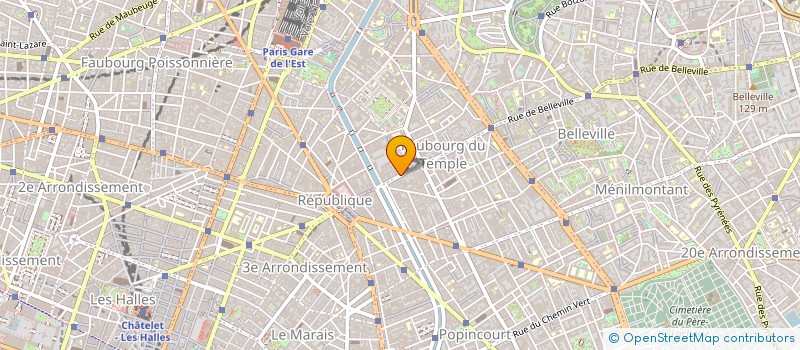 localisation de l'entreprise A.K. AFFAIRES  PARIS 10