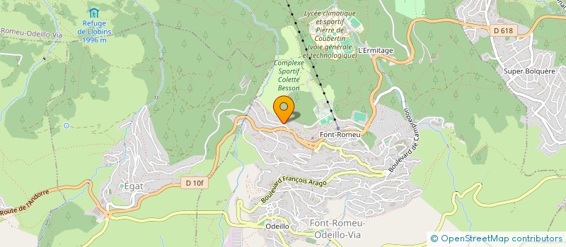 localisation de l'entreprise A.K.BTP à FONT-ROMEU-ODEILLO-VIA
