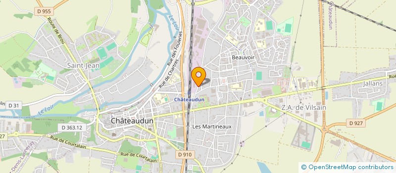 localisation de l'entreprise A.K. CONSTRUCTION à CHATEAUDUN