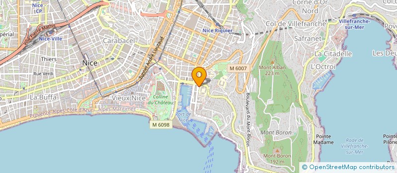 localisation de l'entreprise A.K.G. 2 à NICE