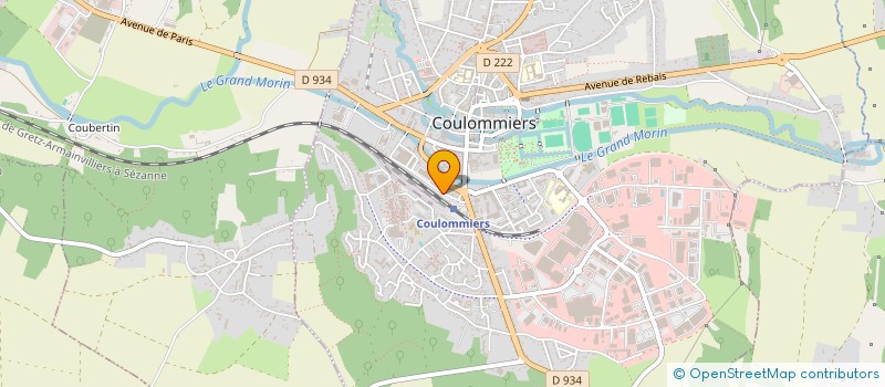 localisation de l'entreprise A & K GROUP à COULOMMIERS